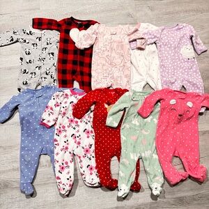 Carter's Colorful Kids Footies Set